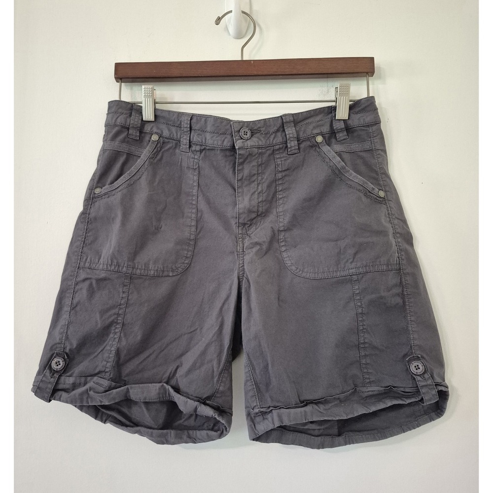 Aventura Womens 6 Organic Cotton Utility Shorts Sustainable Convertible Gorpcore